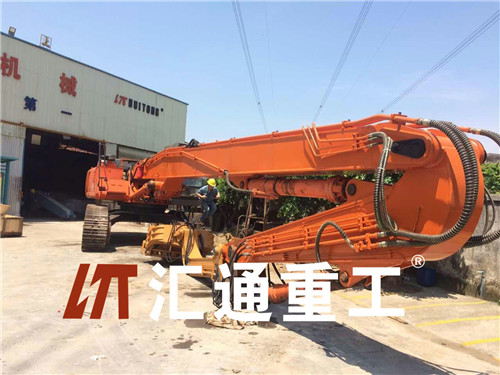 挖掘機打樁臂改裝能維修嗎？